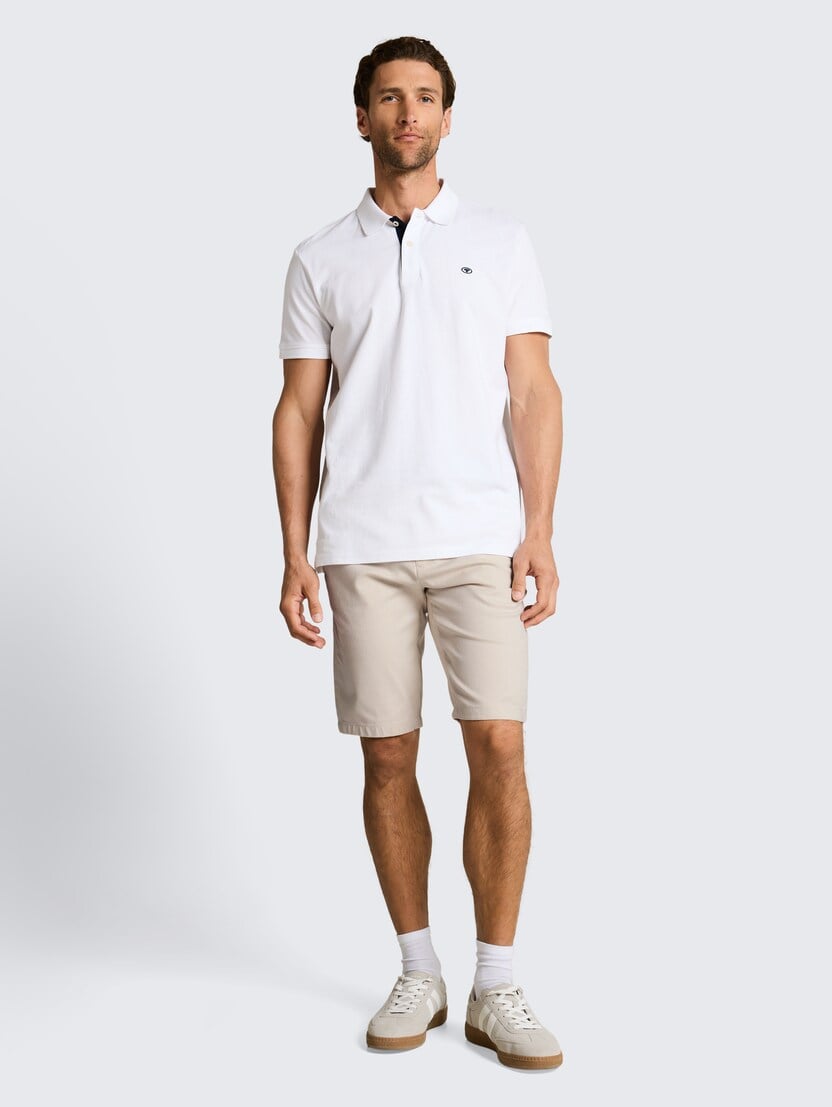 Teksturirane čino kratke pantalone - Uzorak-višebojna-1049729-40061-15