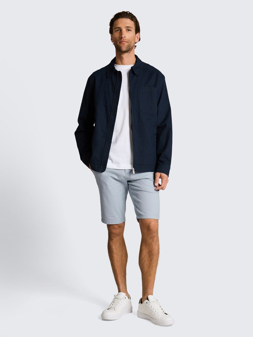 Teksturirane čino kratke pantalone - Uzorak-višebojna-1049729-39712-15