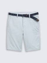 Teksturirane čino kratke pantalone - Uzorak/višebojna_9959660
