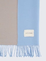 Udoban pleteni šal - Plava_7707771