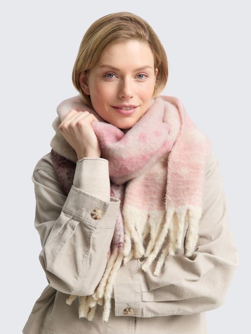 Fular tricotat confortabil - Model/Mai multe culori_1523774