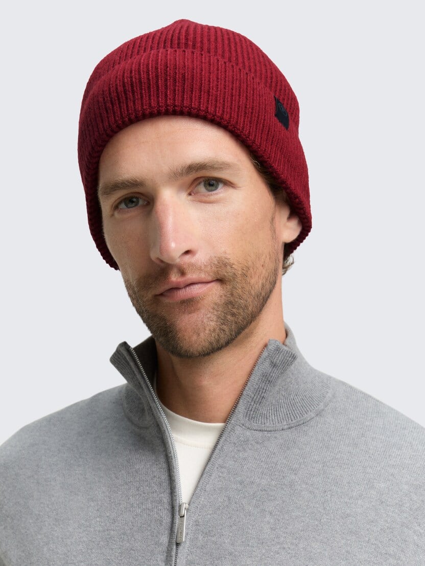 Căciulă tricotată confortabilă - Roşu_1754658