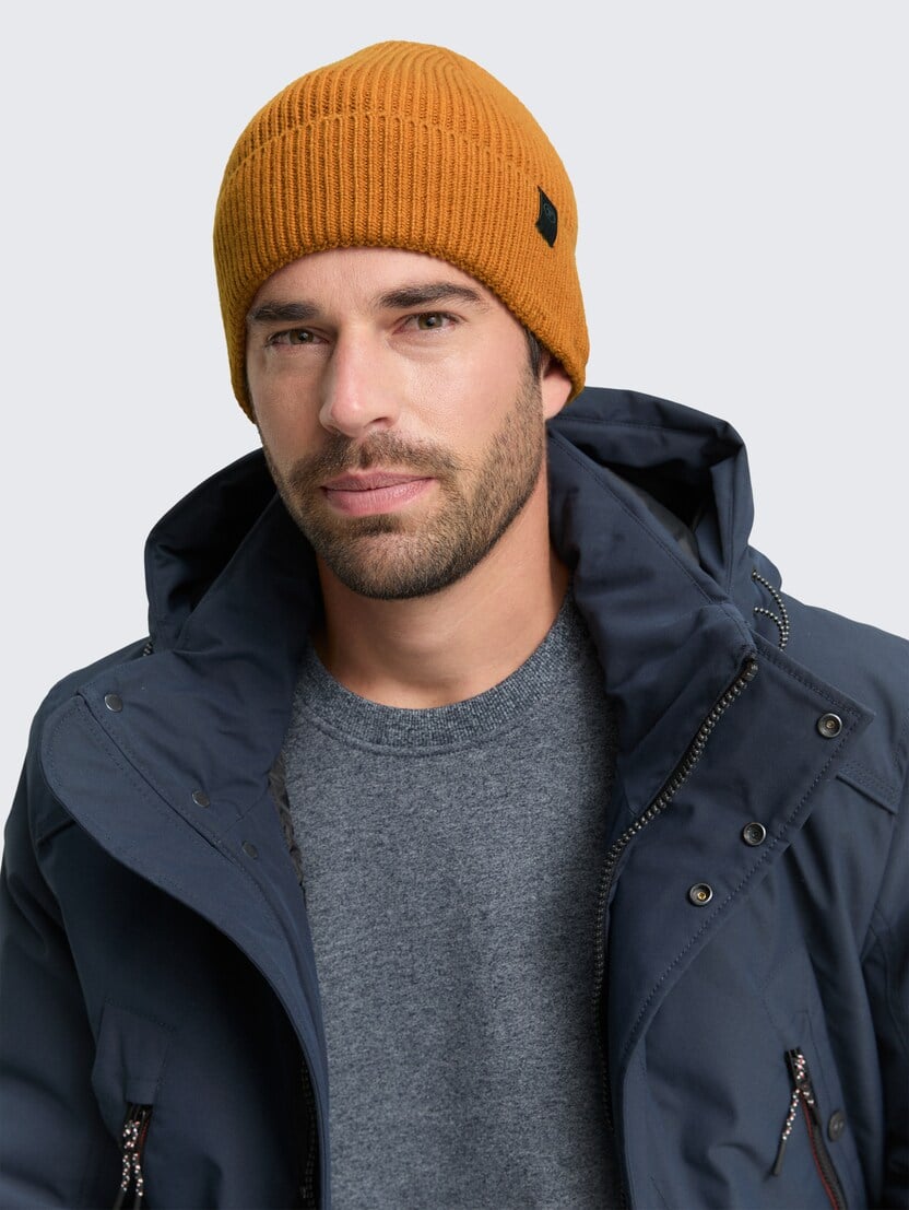 Udobna pletena kapa - Smeđa_9790034