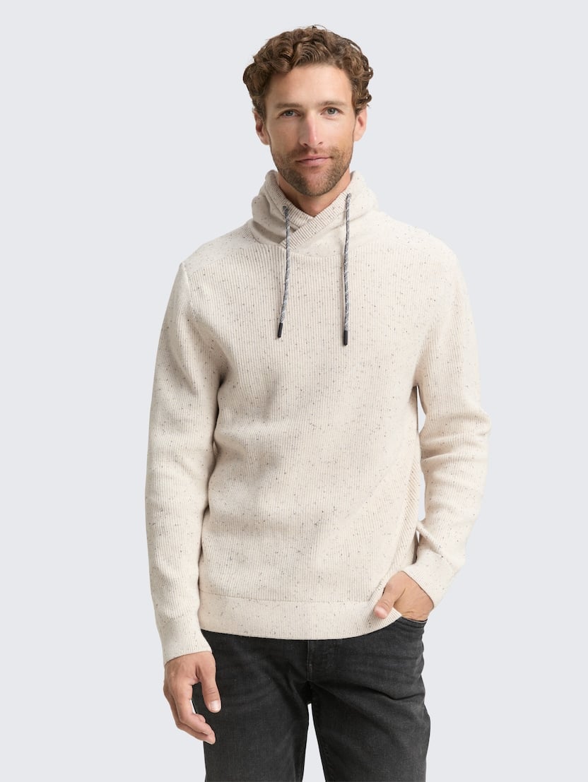 Višebojna pletena majica sa okruglom kragnom - Uzorak/višebojna_1132021