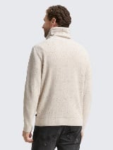 Višebojna pletena majica sa okruglom kragnom - Uzorak/višebojna_1132021