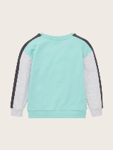 Večbarvni pulover - Zelena_6456251