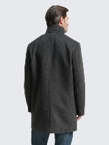 Palton de lână 2 în 1 - Negru_2893903