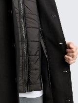 Vuneni kaput 2 u 1 - Crna_5804597