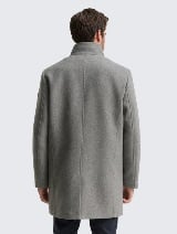 Vuneni kaput 2 u 1 - Siva_7333298