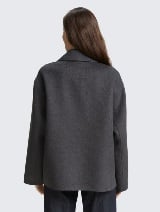 Vunena jakna - Siva_691896