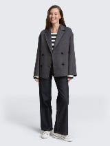 Vunena jakna - Siva_691896