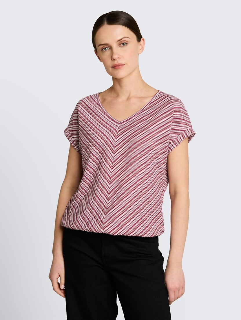 Majica od jacquard tkanine - Uzorak-višebojna-1042898-41052-14