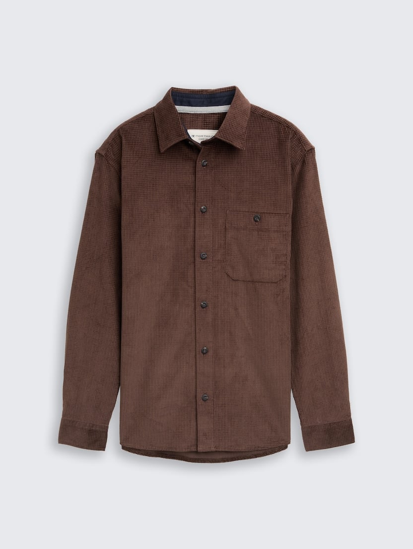 Košulja od somota - Smeđa_1340658