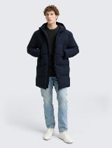 Puffer parka - Plava_9647978