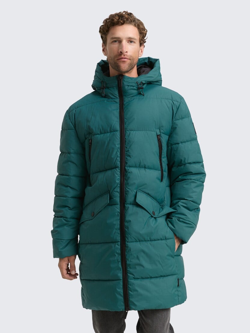 Puffer parka - Zelena_2970703