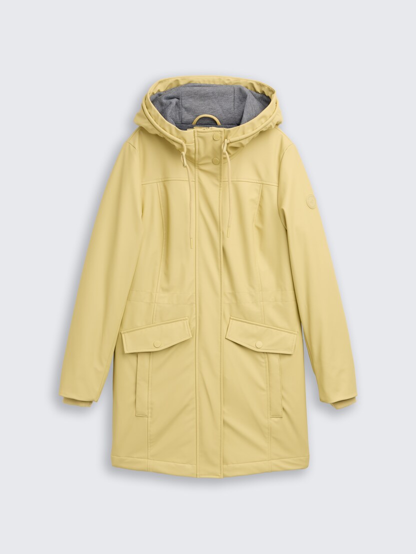 Zimski dežni plašč - Zelena-1048251-35744