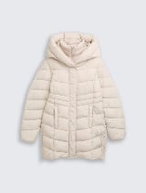 Palton matlasat de iarnă - Bej_6688473