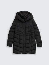 Palton matlasat de iarnă - Negru_5890831