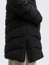 Palton matlasat de iarnă - Negru_5890831