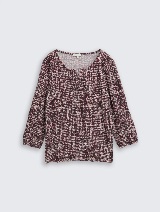 Naborana majica sa printom - Uzorak/višebojna_7782754